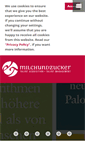 Mobile Screenshot of milchundzucker.com